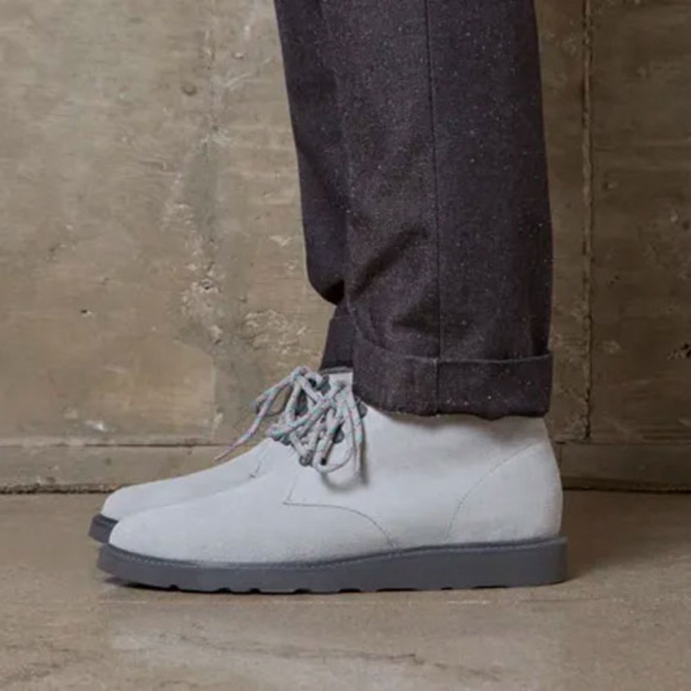 *Steven Alan x Clae | Strayhorn Vibram Grey Suede Chukka Boots Size 9